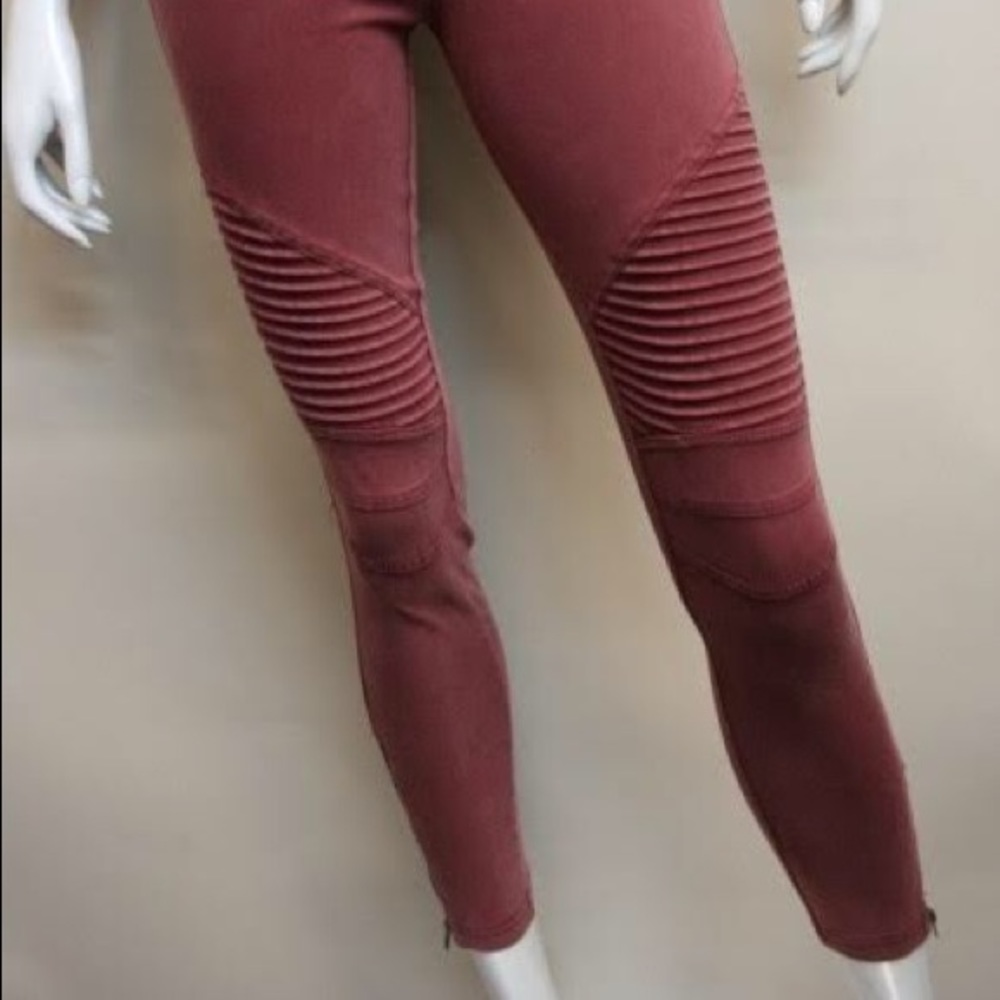 Beulah Moto Leggings